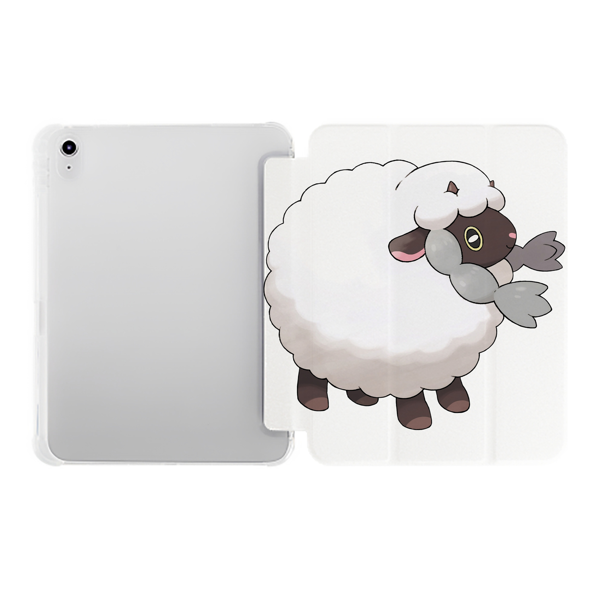 （画像用） ポケットモンスター Pokémon IPad ケース ペン収納付き 三つ折りスタンド PUレザー×シリコン 対応機種9.5/10.5/10.9インチ